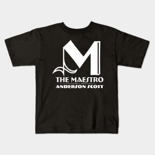 Maestro White Logo Kids T-Shirt